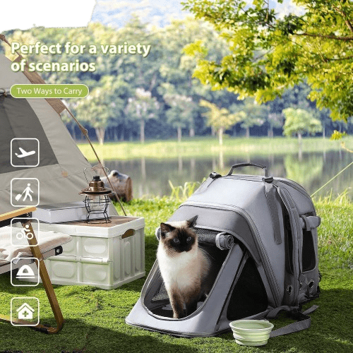 Cat Tree Palace - Cat Scratching Posts USA Cat Carrier Cat/ Dog Carrier Back Pack