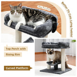 Cat Tree Palace - Cat Scratching Posts USA Cat Scratching Post Specialists | Cat Scratcher Trees & Poles 18.9" Cat Scratching Post / Tree / Pole - Grey