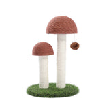 Cat Tree Palace - Cat Scratching Posts USA Cat Scratching Post Specialists | Cat Scratcher Trees & Poles 18.9" Mushroom Cat Scratching Post/ Tree/ Pole