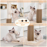 Cat Tree Palace - Cat Scratching Posts USA Cat Scratching Post Specialists | Cat Scratcher Trees & Poles 19.6" 3 in 1 Cat Scratching Post