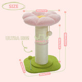 Cat Tree Palace - Cat Scratching Posts USA Cat Scratching Post Specialists | Cat Scratcher Trees & Poles 23.6" Flower Cat Scratching Post