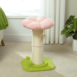 Cat Tree Palace - Cat Scratching Posts USA Cat Scratching Post Specialists | Cat Scratcher Trees & Poles 23.6" Flower Cat Scratching Post