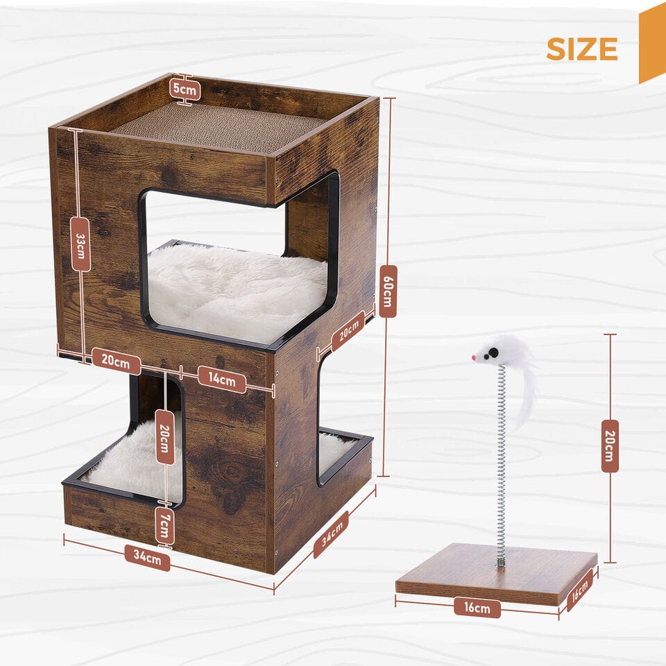 Cat Tree Palace - Cat Scratching Posts USA Cat Scratching Post Specialists | Cat Scratcher Trees & Poles 23" Cat Scratching Post / Tree / Pole Side Table