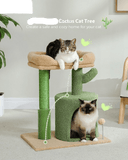 Cat Tree Palace - Cat Scratching Posts USA Cat Scratching Post Specialists | Cat Scratcher Trees & Poles 24.8" Cactus Cat Scratching Tree with Condo