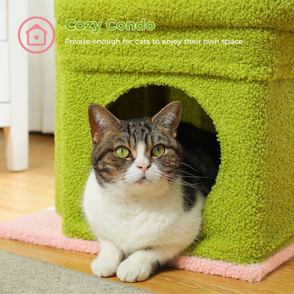 Cat Tree Palace - Cat Scratching Posts USA Cat Scratching Post Specialists | Cat Scratcher Trees & Poles 27.6" Cat Scratching Post / Tree / Pole - Grey