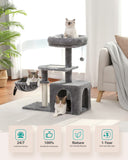 Cat Tree Palace - Cat Scratching Posts USA Cat Scratching Post Specialists | Cat Scratcher Trees & Poles 31.5" Cat Scratching Post / Tree / Pole - Grey