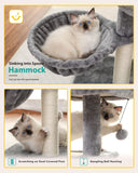 Cat Tree Palace - Cat Scratching Posts USA Cat Scratching Post Specialists | Cat Scratcher Trees & Poles 31.5" Cat Scratching Post / Tree / Pole - Grey