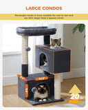 Cat Tree Palace - Cat Scratching Posts USA Cat Scratching Post Specialists | Cat Scratcher Trees & Poles 31.5" Cat Scratching Tree with Condos