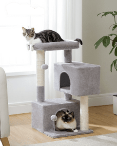 Cat Tree Palace - Cat Scratching Posts USA Cat Scratching Post Specialists | Cat Scratcher Trees & Poles 31.5" Cat Scratching Tree with Condos