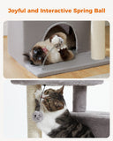 Cat Tree Palace - Cat Scratching Posts USA Cat Scratching Post Specialists | Cat Scratcher Trees & Poles 31.5" Cat Scratching Tree with Condos