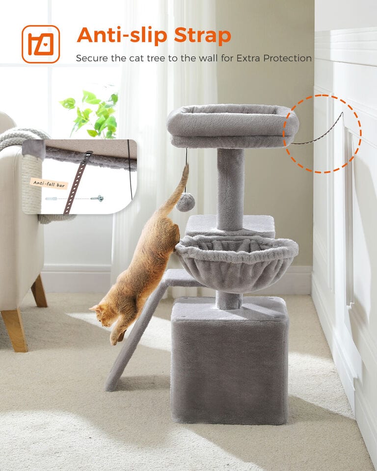 Cat Tree Palace - Cat Scratching Posts USA Cat Scratching Post Specialists | Cat Scratcher Trees & Poles 31.5" Compact Cat Scratching Tree/ Post