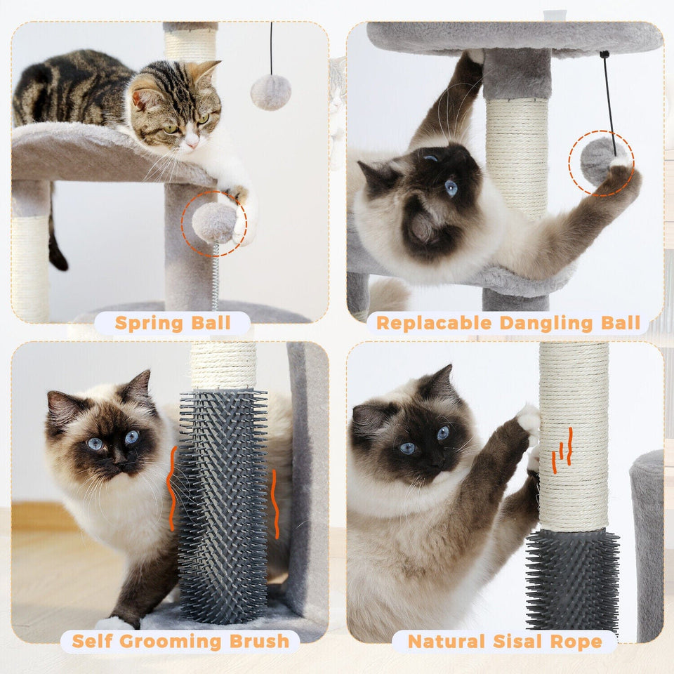 Cat Tree Palace - Cat Scratching Posts USA Cat Scratching Post Specialists | Cat Scratcher Trees & Poles 32.7" Cat Scratching Tree/ Post/ Pole