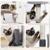 Cat Tree Palace - Cat Scratching Posts USA Cat Scratching Post Specialists | Cat Scratcher Trees & Poles 32.7" Cat Scratching Tree/ Post/ Pole