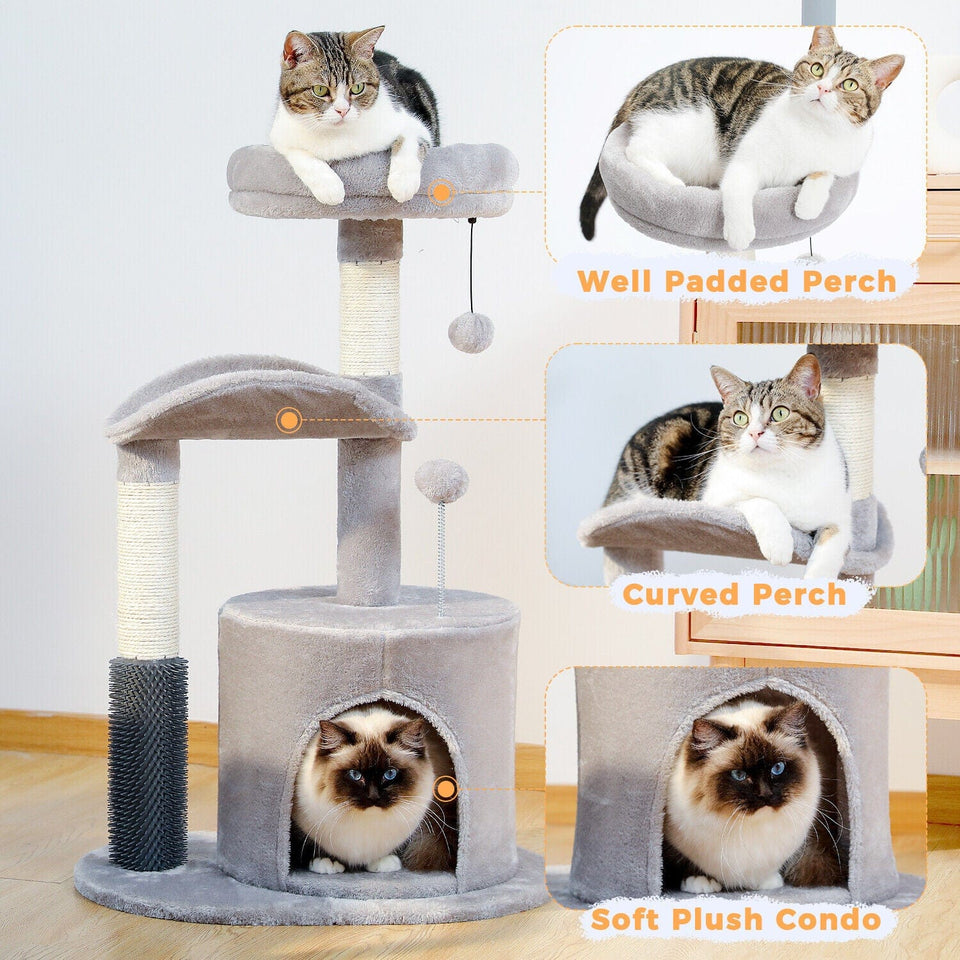 Cat Tree Palace - Cat Scratching Posts USA Cat Scratching Post Specialists | Cat Scratcher Trees & Poles 32.7" Cat Scratching Tree/ Post/ Pole