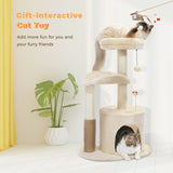 Cat Tree Palace - Cat Scratching Posts USA Cat Scratching Post Specialists | Cat Scratcher Trees & Poles 32.7" Cat Scratching Tree/ Post/ Pole