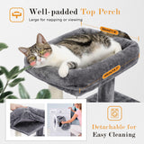 Cat Tree Palace - Cat Scratching Posts USA Cat Scratching Post Specialists | Cat Scratcher Trees & Poles 33.8" Cat Scratching Post / Tree / Pole - Gray Coco Buy 33.8" Cat Scratch Post - Gray Coco │Cat Tree Palace