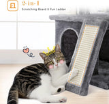 Cat Tree Palace - Cat Scratching Posts USA Cat Scratching Post Specialists | Cat Scratcher Trees & Poles 33.8" Cat Scratching Post / Tree / Pole - Gray Coco Buy 33.8" Cat Scratch Post - Gray Coco │Cat Tree Palace