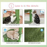 Cat Tree Palace - Cat Scratching Posts USA Cat Scratching Post Specialists | Cat Scratcher Trees & Poles 33" Cactus Cat Scratching Post / Tree / Pole - Green