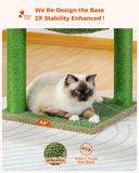 Cat Tree Palace - Cat Scratching Posts USA Cat Scratching Post Specialists | Cat Scratcher Trees & Poles 33" Cactus Cat Scratching Post / Tree / Pole - Green