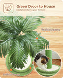 Cat Tree Palace - Cat Scratching Posts USA Cat Scratching Post Specialists | Cat Scratcher Trees & Poles 33" Cat Palm Tree Scratching Post/ Pole