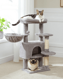 Cat Tree Palace - Cat Scratching Posts USA Cat Scratching Post Specialists | Cat Scratcher Trees & Poles 34.6" Compact Cat Scratching Tree Condo