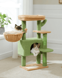 Cat Tree Palace - Cat Scratching Posts USA Cat Scratching Post Specialists | Cat Scratcher Trees & Poles 34.6" Compact Cat Scratching Tree Condo