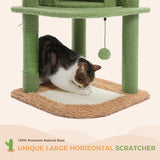 Cat Tree Palace - Cat Scratching Posts USA Cat Scratching Post Specialists | Cat Scratcher Trees & Poles 42" Cactus Cat Scratching Post / Tree / Pole - Green