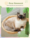 Cat Tree Palace - Cat Scratching Posts USA Cat Scratching Post Specialists | Cat Scratcher Trees & Poles 43.3" Tropical Cat Scratching Tree Condo