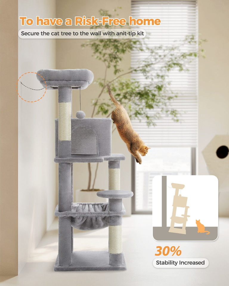 Cat Tree Palace - Cat Scratching Posts USA Cat Scratching Post Specialists | Cat Scratcher Trees & Poles 45.7" Cat Scratching Post / Tree / Pole