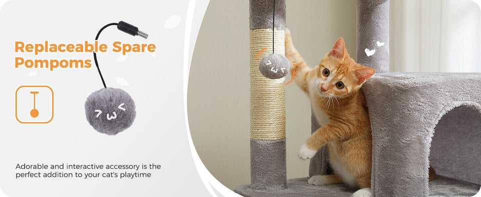 Cat Tree Palace - Cat Scratching Posts USA Cat Scratching Post Specialists | Cat Scratcher Trees & Poles 45.7" Cat Scratching Post / Tree / Pole