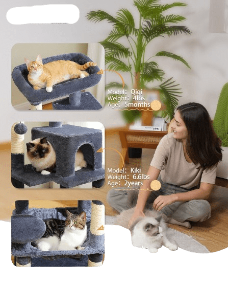 Cat Tree Palace - Cat Scratching Posts USA Cat Scratching Post Specialists | Cat Scratcher Trees & Poles 45.7" Cat Scratching Post / Tree / Pole