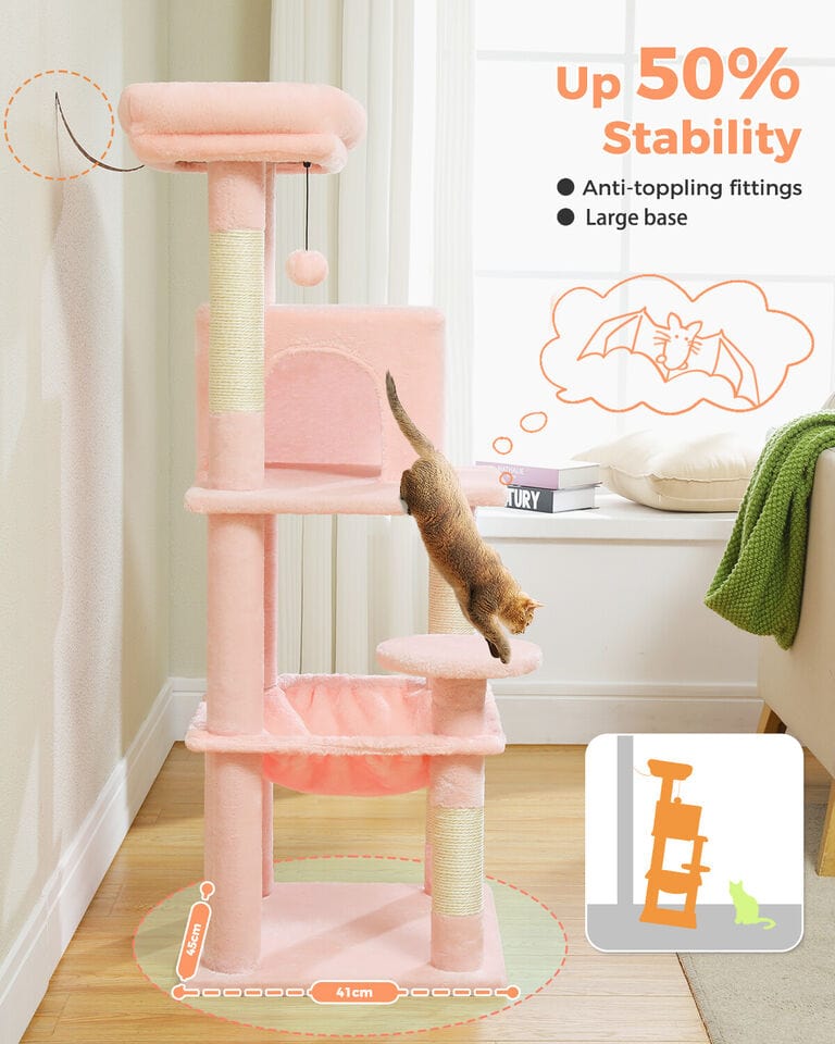 Cat Tree Palace - Cat Scratching Posts USA Cat Scratching Post Specialists | Cat Scratcher Trees & Poles 45.7" Cat Scratching Post / Tree / Pole