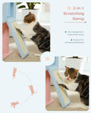Cat Tree Palace - Cat Scratching Posts USA Cat Scratching Post Specialists | Cat Scratcher Trees & Poles 47.2" Flower Top Cat Tree Condo