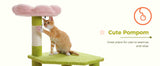 Cat Tree Palace - Cat Scratching Posts USA Cat Scratching Post Specialists | Cat Scratcher Trees & Poles 47.2" Flower Top Cat Tree Condo