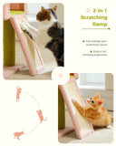 Cat Tree Palace - Cat Scratching Posts USA Cat Scratching Post Specialists | Cat Scratcher Trees & Poles 47.2" Flower Top Cat Tree Condo