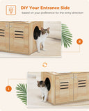 Cat Tree Palace - Cat Scratching Posts USA Cat Scratching Post Specialists | Cat Scratcher Trees & Poles 50" Cat Scratching Tree with Storage Cupboard