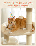 Cat Tree Palace - Cat Scratching Posts USA Cat Scratching Post Specialists | Cat Scratcher Trees & Poles 51.2" Multilevel Cat Scratching Tree
