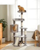 Cat Tree Palace - Cat Scratching Posts USA Cat Scratching Post Specialists | Cat Scratcher Trees & Poles 51.2" Multilevel Cat Scratching Tree