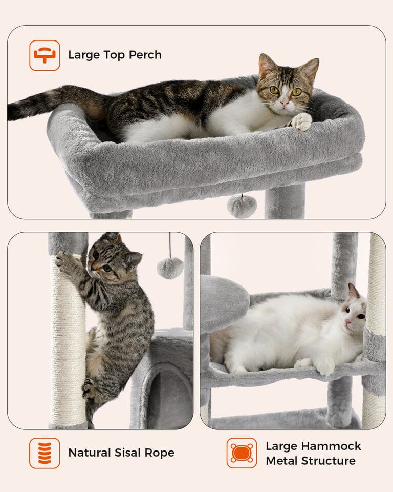 Cat Tree Palace - Cat Scratching Posts USA Cat Scratching Post Specialists | Cat Scratcher Trees & Poles 56.3" Cat Scratching Post / Tree / Pole - Beige Buy 56.3" Cat Scratching Post / Tree / Pole - Beige │ Cat Tree Palace