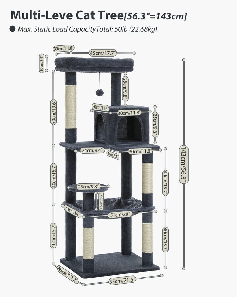 Cat Tree Palace - Cat Scratching Posts USA Cat Scratching Post Specialists | Cat Scratcher Trees & Poles 56.3" Cat Scratching Post / Tree / Pole - Beige Buy 56.3" Cat Scratching Post / Tree / Pole - Beige │ Cat Tree Palace