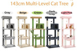 Cat Tree Palace - Cat Scratching Posts USA Cat Scratching Post Specialists | Cat Scratcher Trees & Poles 56.3" Cat Scratching Post / Tree / Pole - Beige Buy 56.3" Cat Scratching Post / Tree / Pole - Beige │ Cat Tree Palace