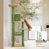 Cat Tree Palace - Cat Scratching Posts USA Cat Scratching Post Specialists | Cat Scratcher Trees & Poles 56.3" Cat Scratching Post / Tree / Pole - Beige Buy 56.3" Cat Scratching Post / Tree / Pole - Beige │ Cat Tree Palace