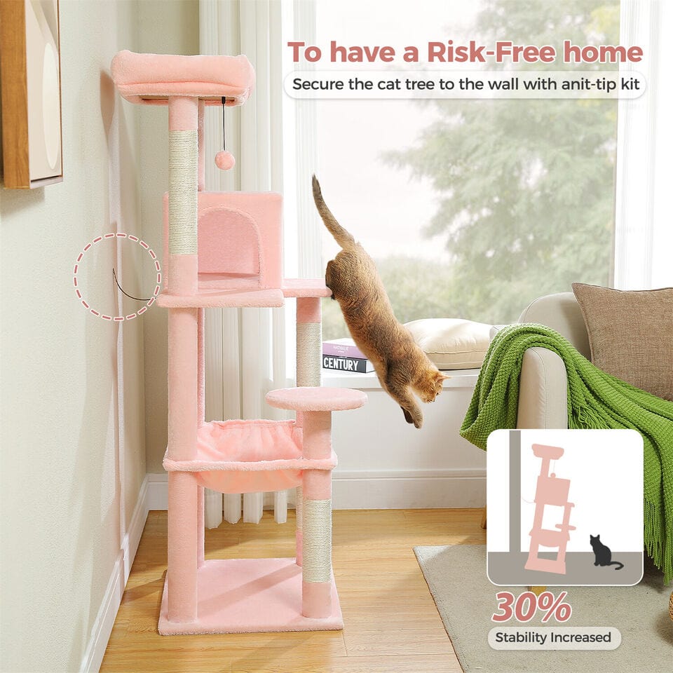 Cat Tree Palace - Cat Scratching Posts USA Cat Scratching Post Specialists | Cat Scratcher Trees & Poles 56.3" Cat Scratching Post / Tree / Pole - Beige Buy 56.3" Cat Scratching Post / Tree / Pole - Beige │ Cat Tree Palace