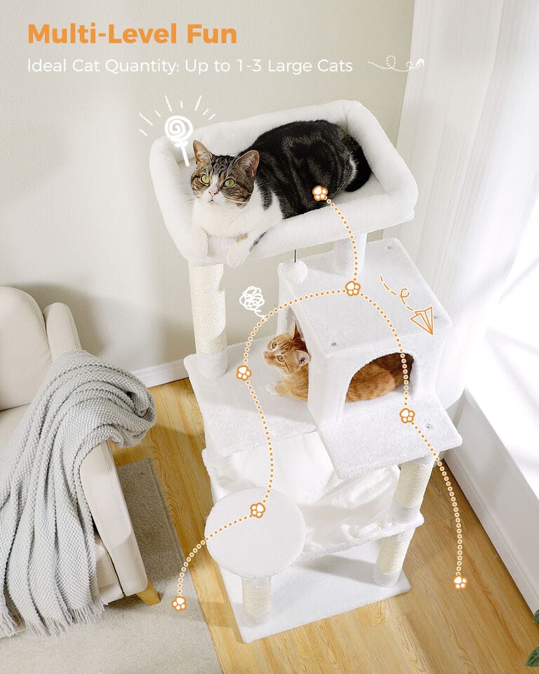 Cat Tree Palace - Cat Scratching Posts USA Cat Scratching Post Specialists | Cat Scratcher Trees & Poles 56.3" Cat Scratching Post / Tree / Pole - Beige Buy 56.3" Cat Scratching Post / Tree / Pole - Beige │ Cat Tree Palace