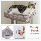 Cat Tree Palace - Cat Scratching Posts USA Cat Scratching Post Specialists | Cat Scratcher Trees & Poles 60" Multilevel Cat Scratching Tree