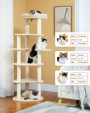 Cat Tree Palace - Cat Scratching Posts USA Cat Scratching Post Specialists | Cat Scratcher Trees & Poles 61" Cat Scratching Tree/ Pole/ Post