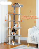 Cat Tree Palace - Cat Scratching Posts USA Cat Scratching Post Specialists | Cat Scratcher Trees & Poles 61" Cat Scratching Tree/ Pole/ Post