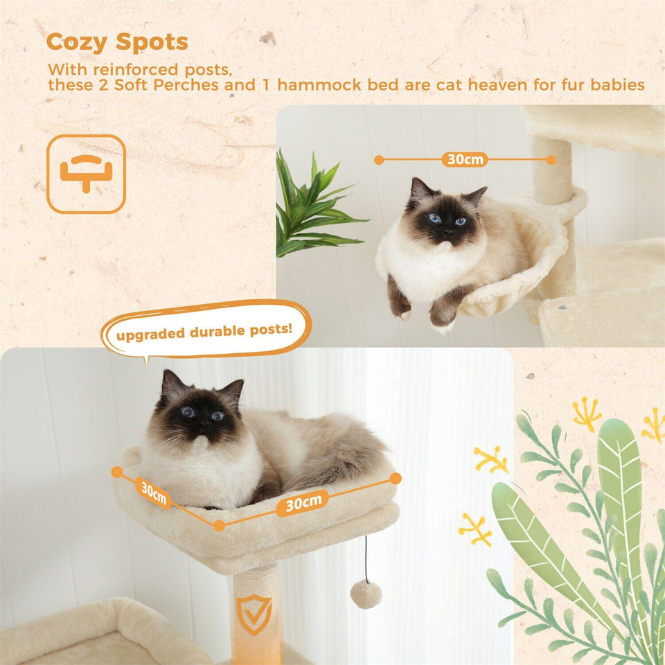 Cat Tree Palace - Cat Scratching Posts USA Cat Scratching Post Specialists | Cat Scratcher Trees & Poles 63.8" Cat Scratching Post / Tree / Pole