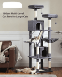 Cat Tree Palace - Cat Scratching Posts USA Cat Scratching Post Specialists | Cat Scratcher Trees & Poles 70.9" Multilevel Cat Scratching Tree with Condo's