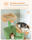 Cat Tree Palace - Cat Scratching Posts USA Cat Scratching Post Specialists | Cat Scratcher Trees & Poles 70.9" Multilevel Cat Scratching Tree with Condo's